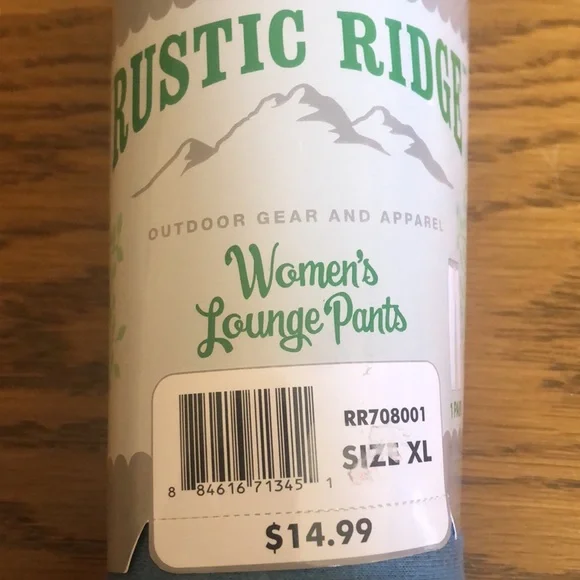 Rustic Ridge Women’s Lounge Pants. Size XL. - Picture 2 of 5